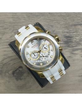 Invicta Pro Diver - SCUBA 20291 Ανδρικό Ρολόι - Κουρδιστό Κίνηση Quartz - Ανοξείδωτο Ατσάλι με Ασημί Καντράν - 48 mm