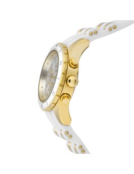 Invicta Angel 24901 Reloj para Mujer - Movimiento de Cuarzo - Acero Inoxidable con Esfera Blanca - 40 mm