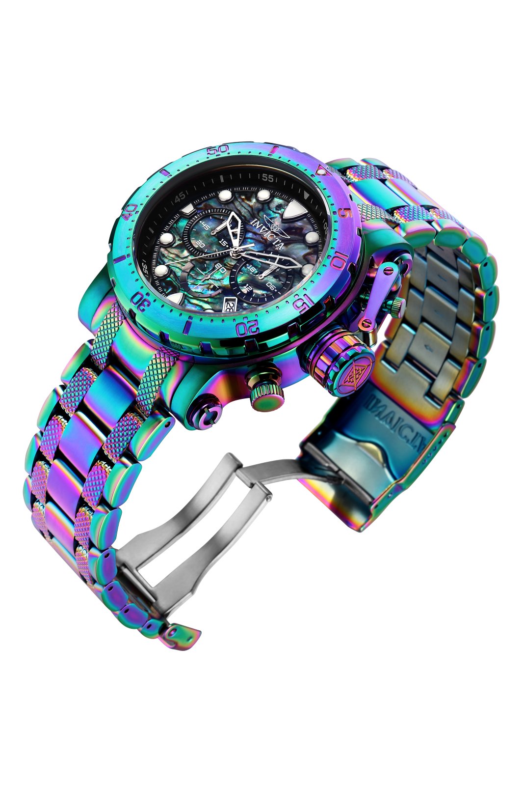 Invicta Coalition Forces 26507 Zegarek Męski - Mechanizm Kwarcowy - Stal Nierdzewna z Tarcza Wielokolorową - 52 mm