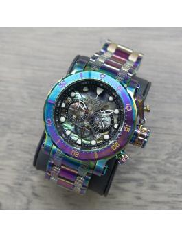Invicta Coalition Forces 26507 Zegarek Męski - Mechanizm Kwarcowy - Stal Nierdzewna z Tarcza Wielokolorową - 52 mm