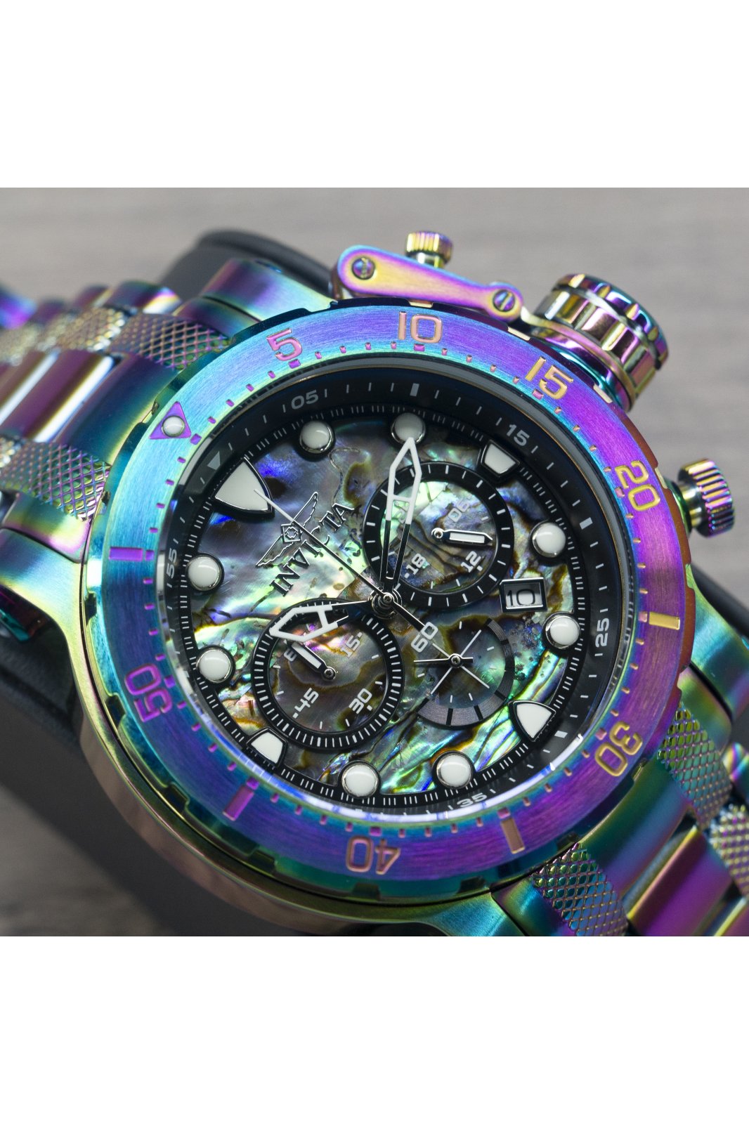 Invicta Coalition Forces 26507 Zegarek Męski - Mechanizm Kwarcowy - Stal Nierdzewna z Tarcza Wielokolorową - 52 mm