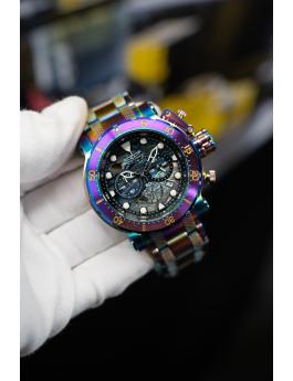 Invicta Coalition Forces 26507 Moška ura - Quartz mehanizem - Nerjaveče jeklo z večbarvnim številčnico - 52 mm