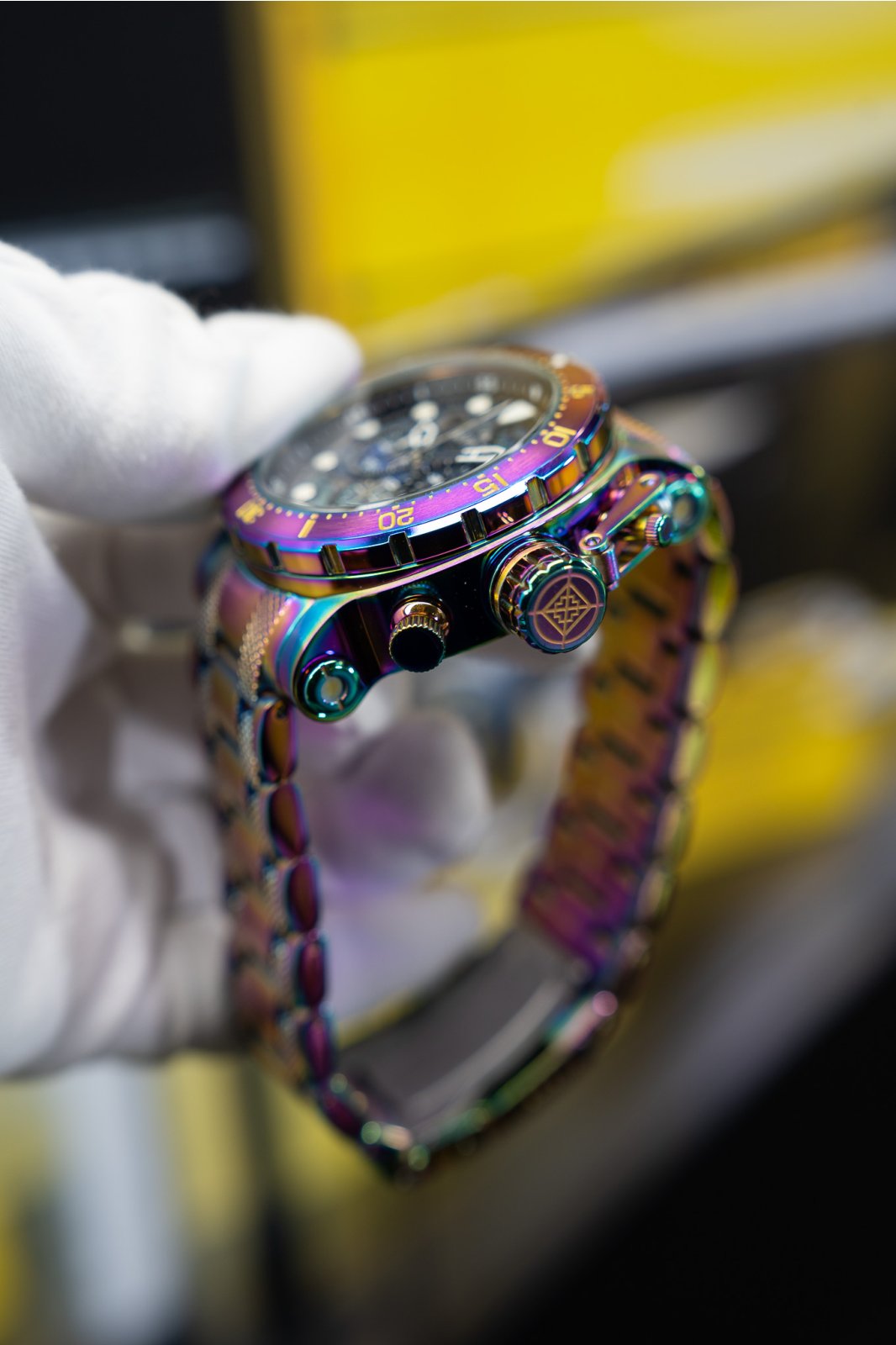 Invicta Coalition Forces 26507 Moška ura - Quartz mehanizem - Nerjaveče jeklo z večbarvnim številčnico - 52 mm