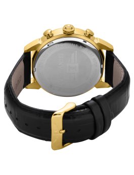 Invicta I by Invicta IBI90242-003 Reloj de hombre - Movimiento de cuarzo - Acero inoxidable con esfera negra - 44 mm