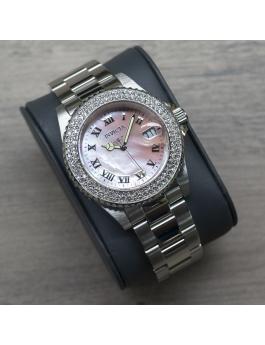Invicta Angel 19874 Relógio Feminino - Movimento de Quartzo - Aço Inoxidável com Mostrador de Pérola - 40 mm