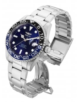 Invicta Pro Diver 33259 Watch - Quartz Movement - Stainless Steel with Blue Dial - 38 mm