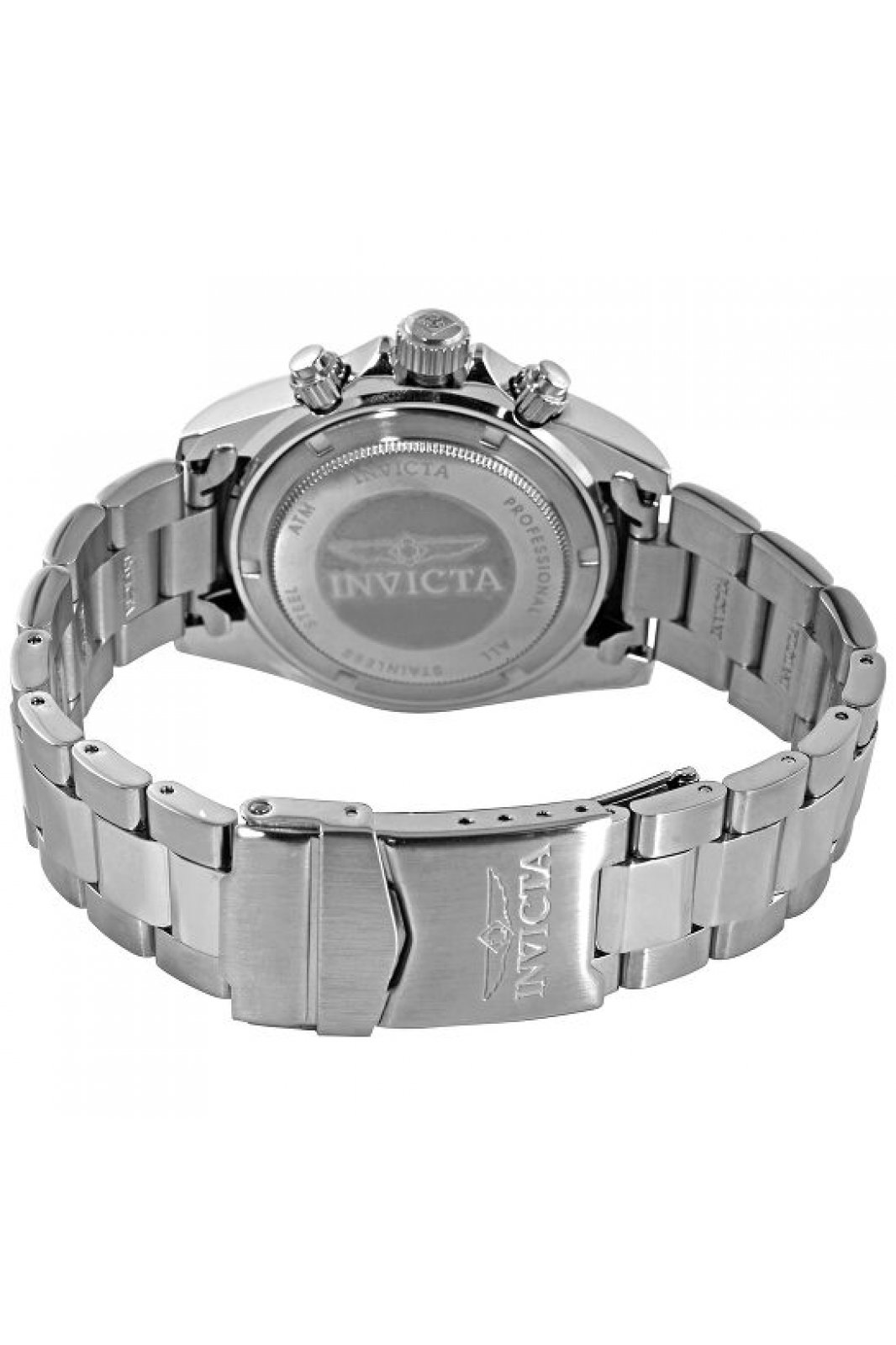 Invicta Speedway 28666 Herrenuhr - Quarzwerk - Edelstahl mit goldenem Zifferblatt - 39 mm