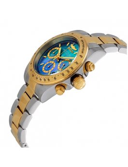 Invicta Connection 28668 Herrenarmbanduhr - Quartz Bewegung - Edelstahl mit Blauem Zifferblatt - 39 mm