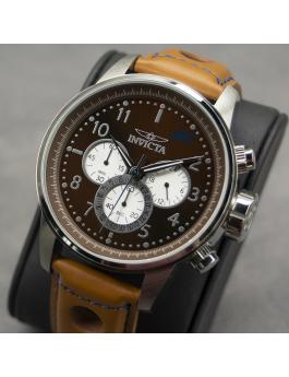Invicta S1 Rally 30916 Orologio da Uomo - Movimento al Quarzo - Acciaio Inossidabile con Quadrante Marrone - 46 mm