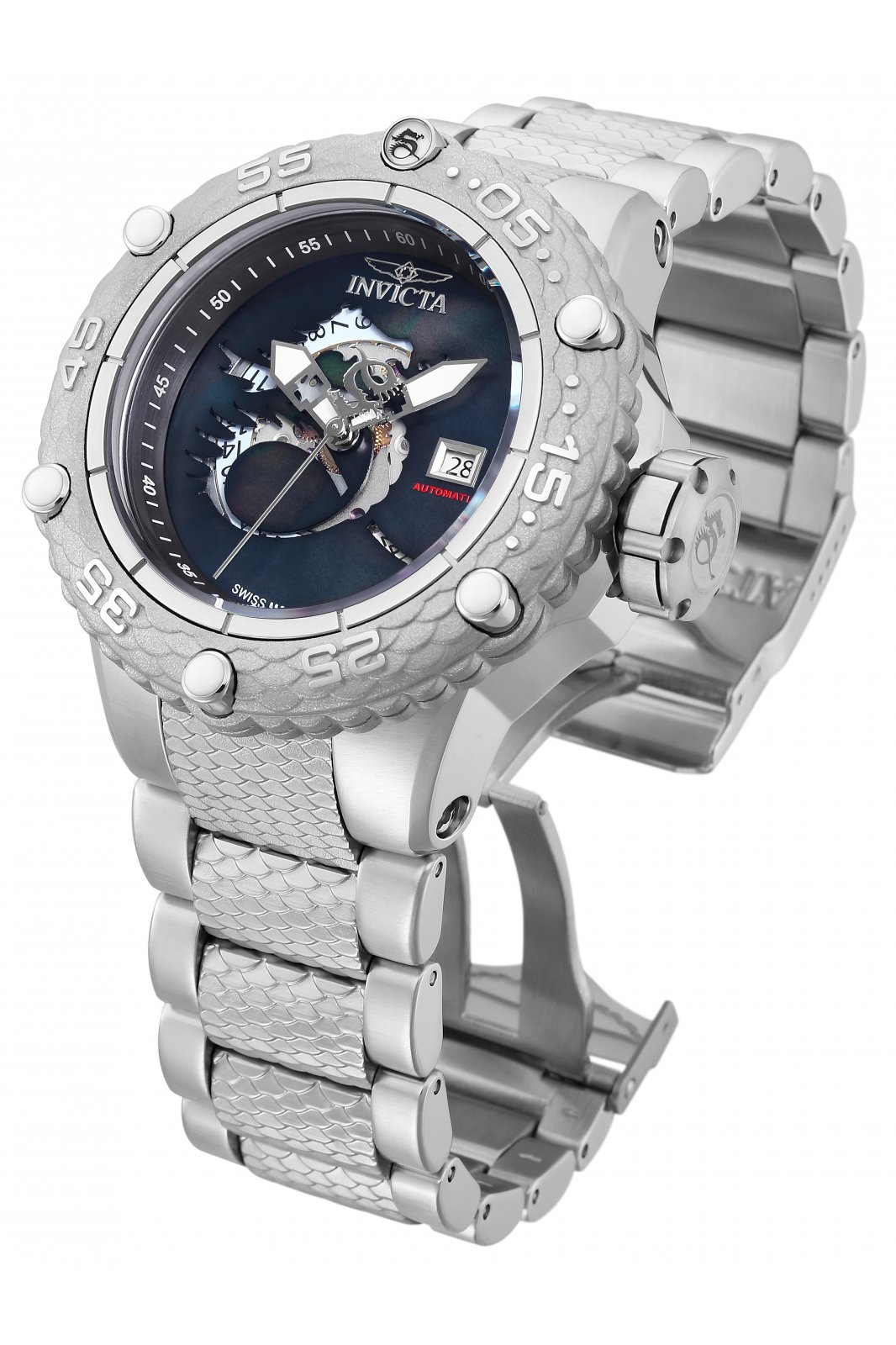 OROLOGIO CRONOGRAFO SVIZZERO Invicta Subaqua Noma IV da Uomo 50mm NERO
