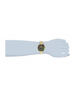 Invicta Pro Diver 30625 Orologio da uomo - Movimento al quarzo - Acciaio inossidabile con quadrante nero - 43 mm