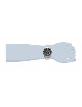 Invicta Pro Diver 35129 Reloj para Hombre - Movimiento de Cuarzo - Acero Inoxidable con Esfera Negra - 43 mm