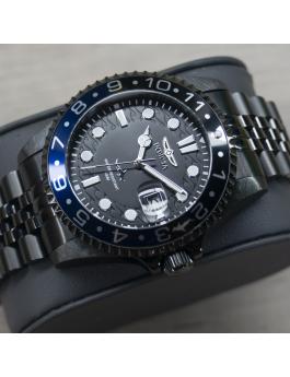 Invicta Pro Diver 30627 Herren Uhr - Quartz Bewegung - Edelstahl mit schwarzem Zifferblatt - 43 mm
