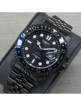 Invicta Pro Diver 30627 Herren Uhr - Quartz Bewegung - Edelstahl mit schwarzem Zifferblatt - 43 mm