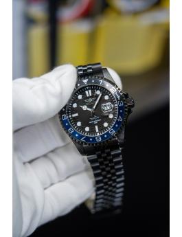 Invicta Pro Diver 30627 Men's Watch - Quartz Movement - Stainless Steel with Black Dial - 43 mm