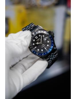 Invicta Pro Diver 30627 Men's Watch - Quartz Movement - Stainless Steel with Black Dial - 43 mm